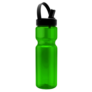 Adventurer Bottle with Flip-Straw, Swivel-Handle Lid - 28 oz.