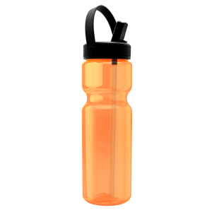Adventurer Bottle with Flip-Straw, Swivel-Handle Lid - 28 oz.