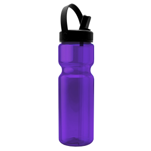 Adventurer Bottle with Flip-Straw, Swivel-Handle Lid - 28 oz.