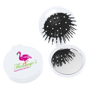 On-the-Go Brush and Mirror Duo