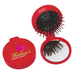 On-the-Go Brush and Mirror Duo