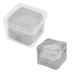Clear With Translucent Charcol