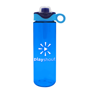 Liberty Tritan Bottle with Two-Tone Drink-Thru Lid with Silicone Loop - 28 oz.