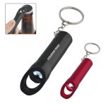 Aluminum 3-LED Flashlight Keychain