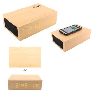 Wake & Charge Station with Bluetooth