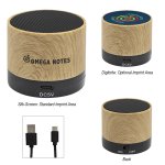GrooveGrain Bluetooth Wood Speaker