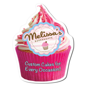 Custom Shaped Magnet 10.01-12 Square Inches