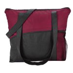 Burgundy/Black
