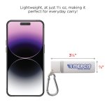 Carabiner Alarm LED Key Light
