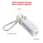 Carabiner Alarm LED Key Light