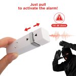 Carabiner Alarm LED Key Light