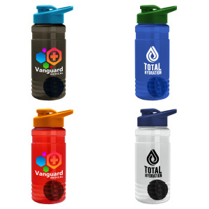 Rhythm Tritan Shaker Bottle with Drink-Thru Lid and Mixing Ball - 20 oz.