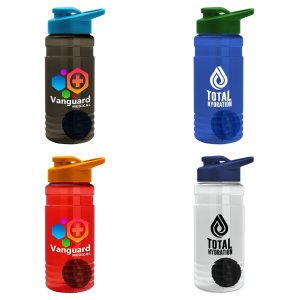 Rhythm Tritan Shaker Bottle with Drink-Thru Lid and Mixing Ball - 20 oz.