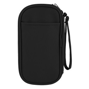 Pocketed Leatherette Tech Organizer