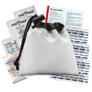 On-the-Go First Aid Cinch Bag - 11 Piece