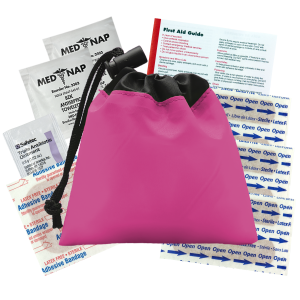 On-the-Go First Aid Cinch Bag - 11 Piece