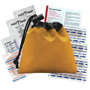 On-the-Go First Aid Cinch Bag - 11 Piece