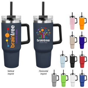 Full Color Big Sip 40 oz Stainless Tumbler