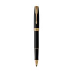 Black Matte - Gold Trim