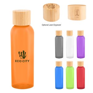 EcoSip Bamboo Cap rPET Water Bottle