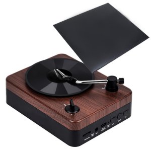 Spin & Sound Bluetooth Record Player Speaker