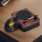 Spin & Sound Bluetooth Record Player Speaker