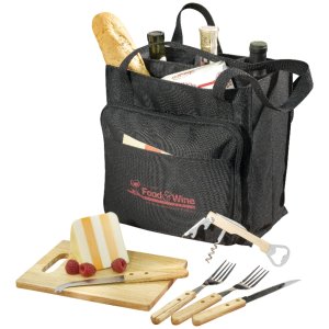 Three Cheers Picnic Wine Tote