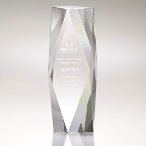 Towering Triumph Crystal Award