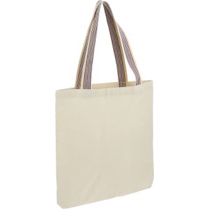 Rainbow Handle Recycled Cotton Tote
