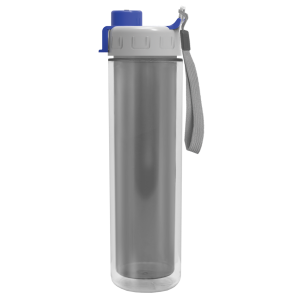 Frost Flow Insulated Bottle with Quick-Snap Lid and Full-Color Paper Insert - 16 oz.