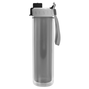 Frost Flow Insulated Bottle with Quick-Snap Lid and Full-Color Paper Insert - 16 oz.