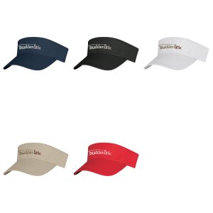 Sunny Streak Cotton Twill Visor