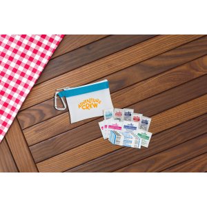 On-the-Go Frosty Stripe Aid Kit - 15 Piece