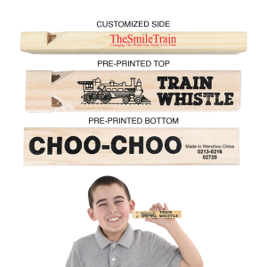 Choo-Choo Wooden Train Whistle