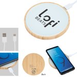 Bamboo Glass 10W Wireless Charger