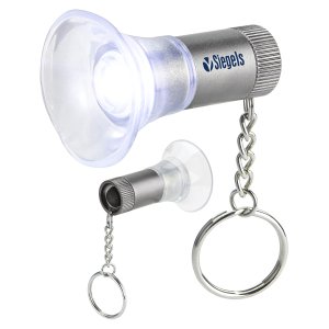 Window Mount Suction Key Light Keychain