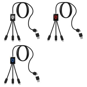 SCX Innovative Design 5-in-1 Eco Easy-to-Use Cable