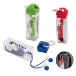 Wireless Comet Earbuds with Carabiner