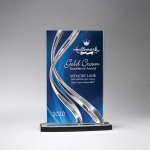 Medium Ribbon Rally Acrylic Award