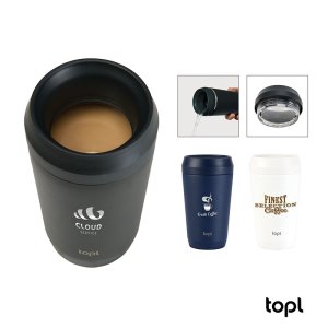 TOPL 12 oz. Double Wall, Recycled Stainless Steel 360° Tumbler