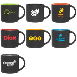 Brooklyn Matte Black 14 oz. Mug