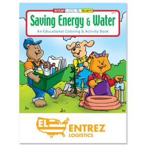 Saving Energy and Water Coloring Book