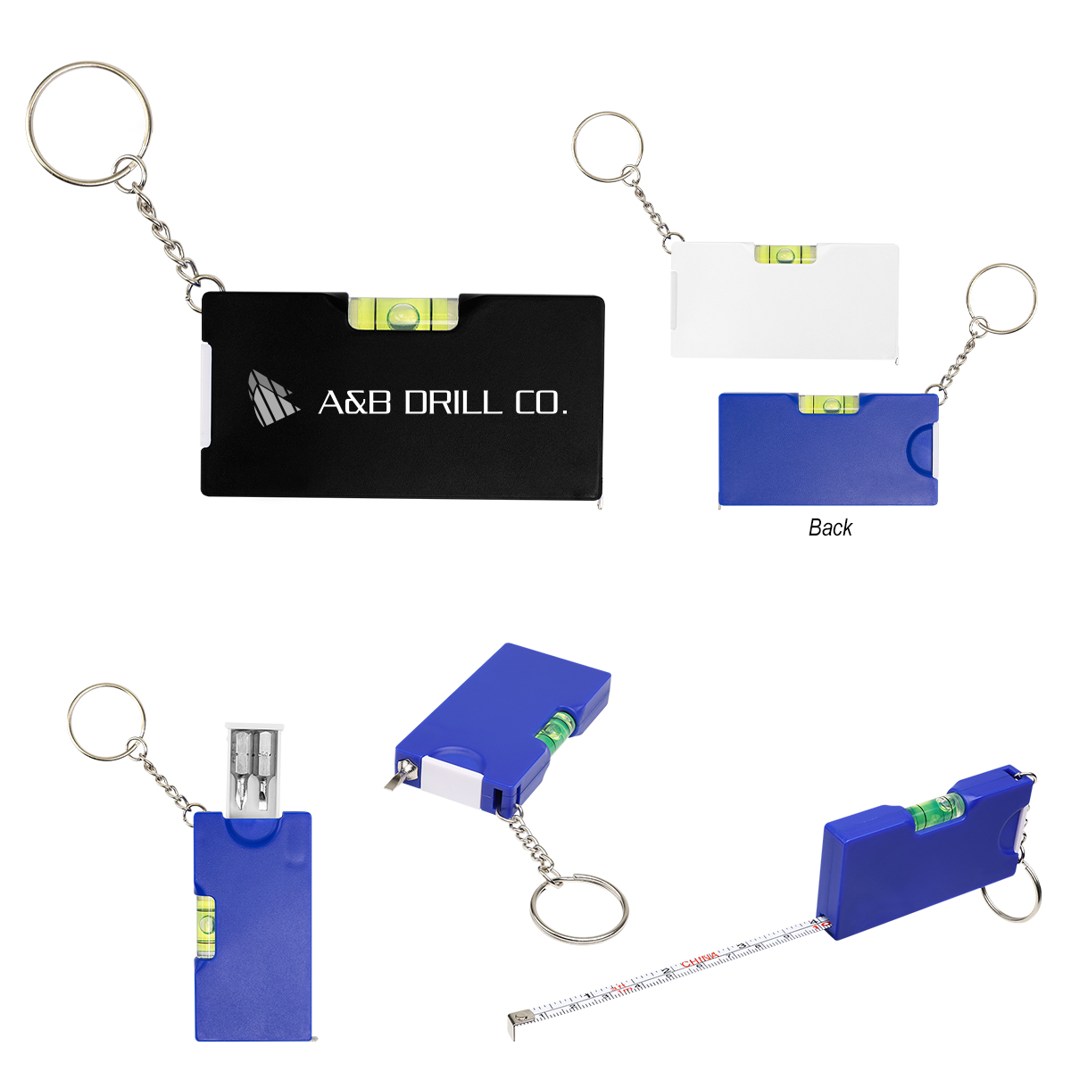 Measure, Level and Tighten Keychain