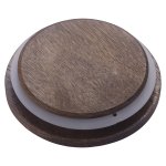 Mug & Lid Combo: Wood-Topper 18 oz