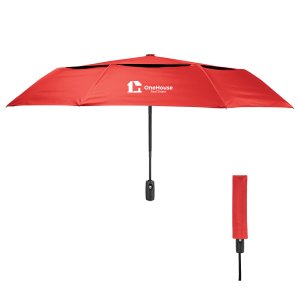Wind-Resistant Double Layer Recycled Umbrella