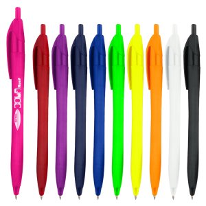 Bullseye Plunger-Action Pen