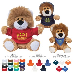 6" Lion Around Stuffed Animal