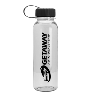 Grip Flats Tritan Bottle with Tethered Lid - 24 oz.
