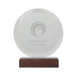 Sequoia Round Crystal Award