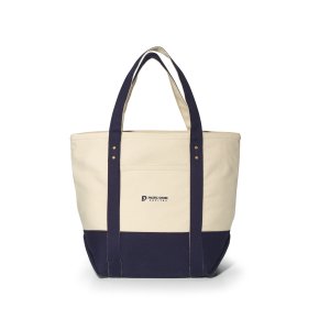 Harbor Breeze Zippered Canvas Tote